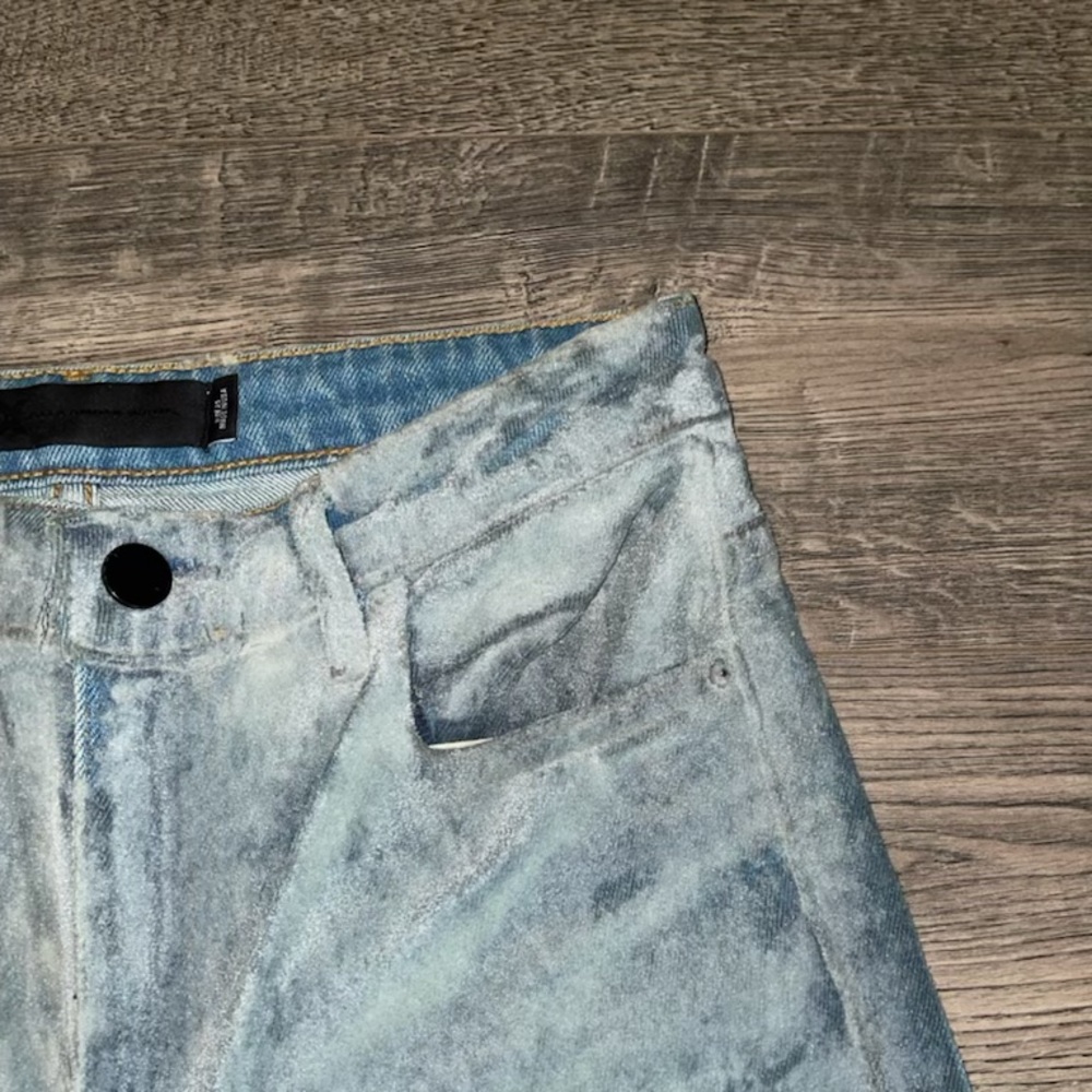 Denim X Alexander Wang mid rise Lycra skinny jeans